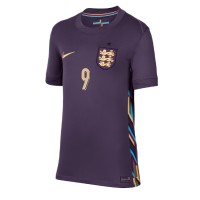 Maglia Calcio Inghilterra Harry Kane #9 Seconda Divisa Donna Europei 2024 Manica Corta